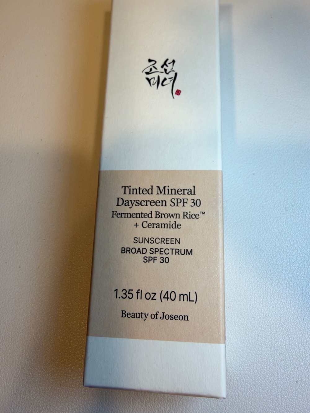 Beauty of Joseon Tinted Mineral Dayscreen SPF30 w/Ceramide 23N-Light Neutral​